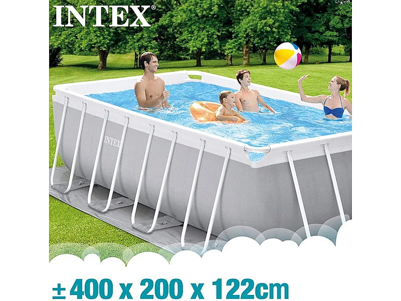 Intex 26790NP (400x200x122 cm, 8.418 litros, con depuradora, filtro tipo A)