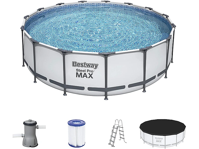 Bestway Steel Pro MAX 1056438XXX21 (457x122 cm, Pool Set)