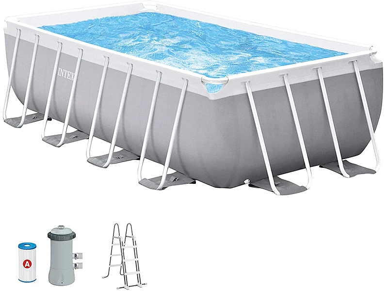 Intex 26790NP (400x200x122 cm, 8.418 litros, con depuradora, filtro tipo A)