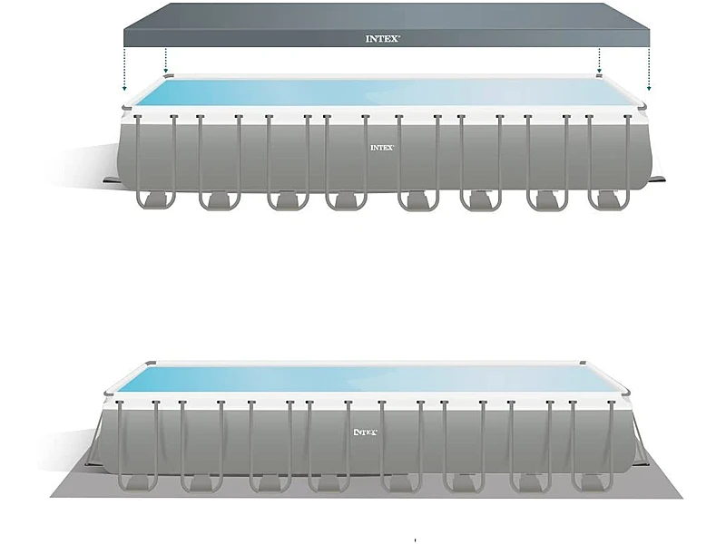 Intex Piscina Ultra Frame (732x365x132 cm)