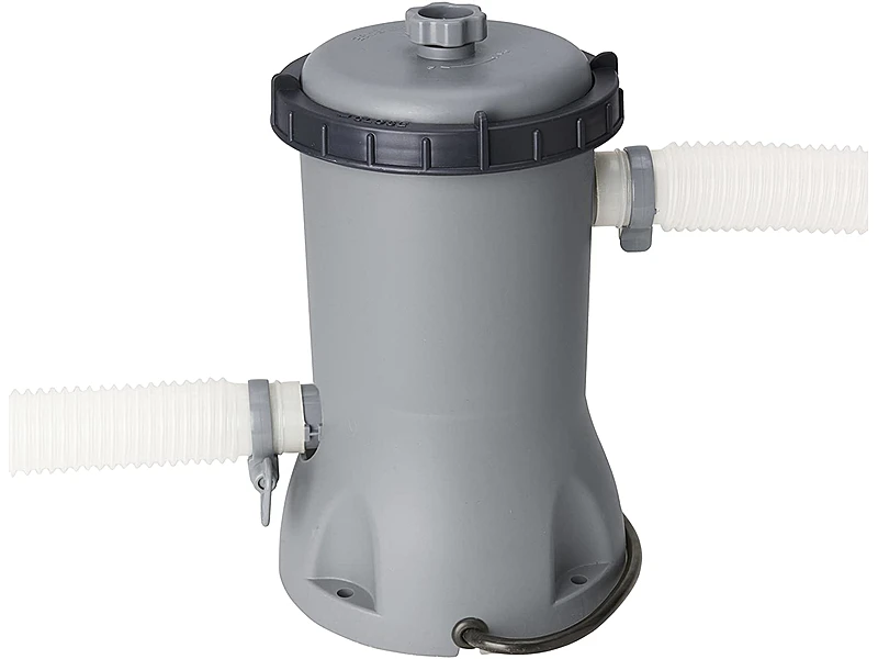 Bestway 56620 Power Steel Oval (427x250x100 cm, Depuradora de Cartucho, multicolor)